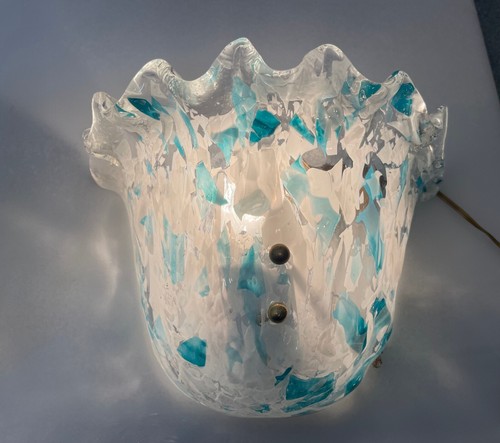 Murano Glass Sconces Set of 2 - Picture 4 of 11
