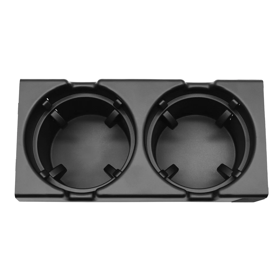 Black Front Center Console Cup Holder Coin Holder For BMW E46 51168217953 325i - Изображение 4 из 4