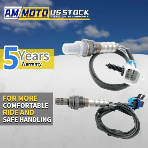 2Pcs Up/Downstream O2 Oxygen 02 Sensor For Fit Chevy HHR Saturn Ion G5 2.2L 2.4L