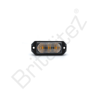 Richtungswarnleuchte, Stroboskop, 3 LED, weiß, für Van, Reaktionsfahrzeug, hell