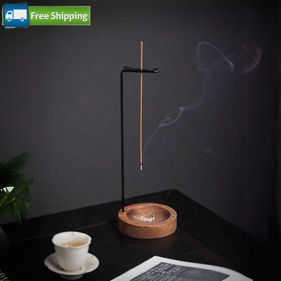 Incense Holder for Sticks Handmade Upside-Down Bamboo Modern Incense Burner