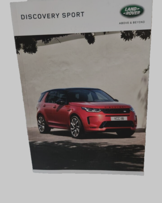 19-21 Land Rover Discovery Sport Owner's Manual Book Guide