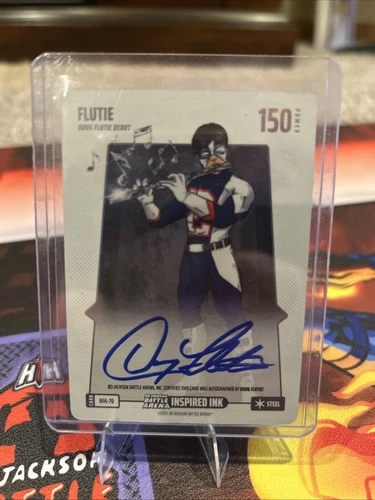 2024 Bo Jackson Battle Arena - On Card Auto - Autograph - Doug Flutie Steel