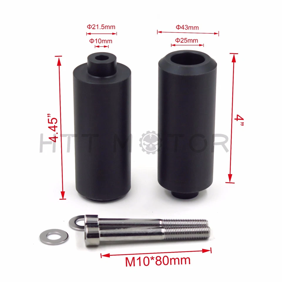 Cuadro deslizante extendido bl para Yamaha 2004 2005 2006 2007 2008-2012 FZ-6 FZ-6S 600 Foto 2 de 4