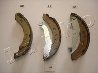 Japko Bremsbackensatz Bremsbacken Hinten FüR Nissan Micra II K11