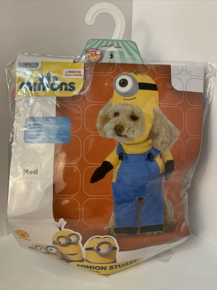Medium Size Minion Bob Arms Despicable Me Dress Up Halloween Pet Dog Cat  Costume | eBay