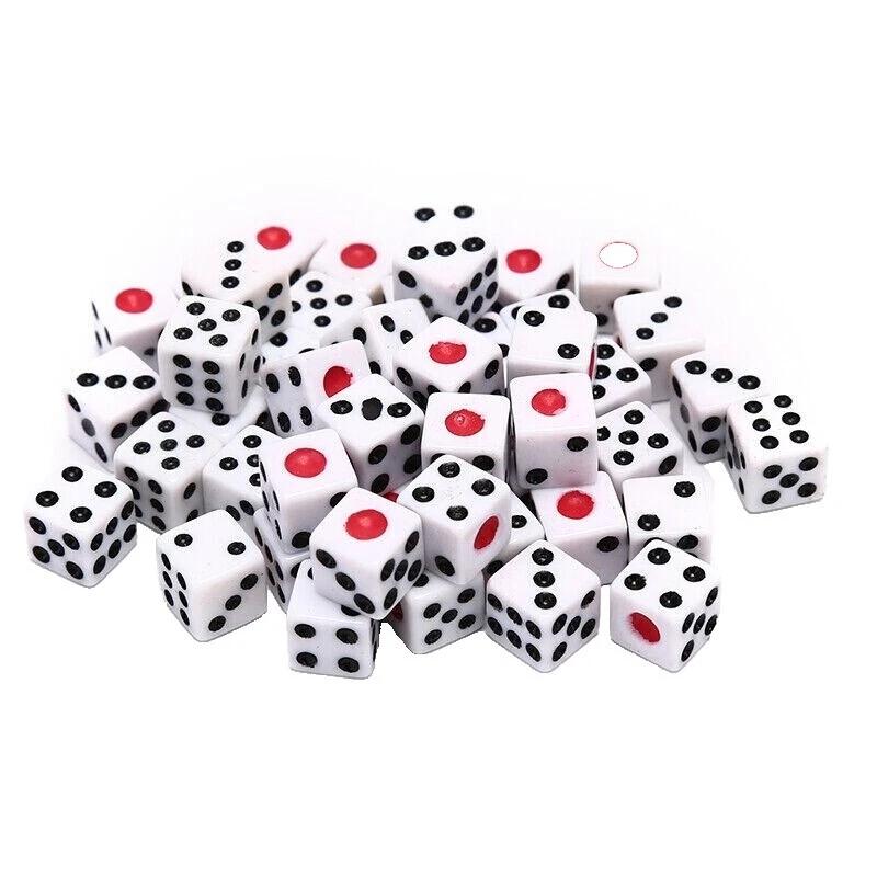 Partes y piezas de juego de plástico blanco