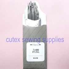 10 Organ 7X4NW DYX3LL 794LL Leather Point Sewing Machine Needles Singer Consew