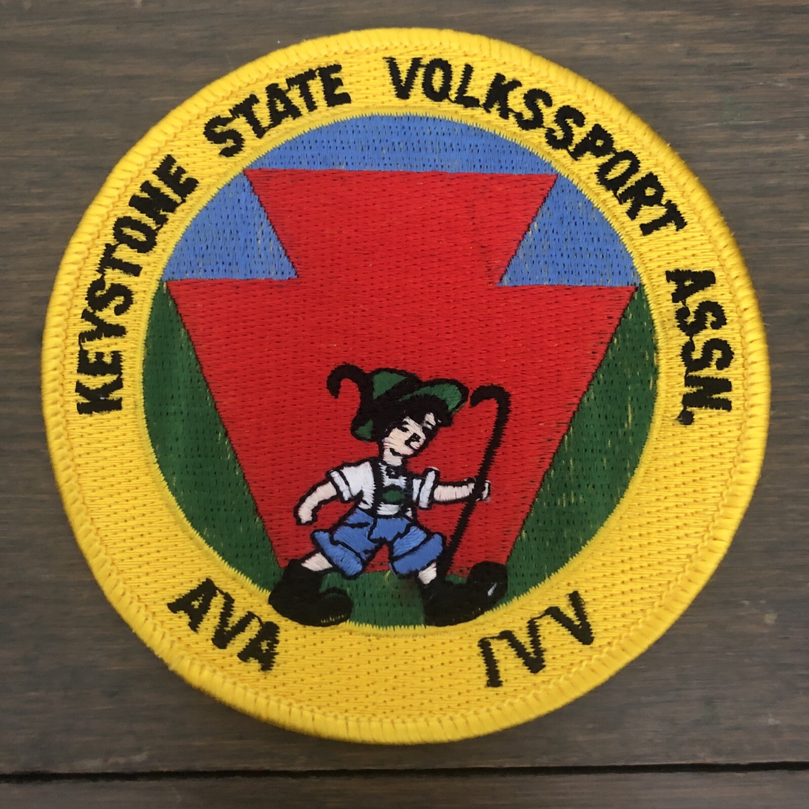 Keystone State Volkssport Assn Walking Patch Keystone AVA IVV