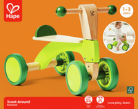 Hape 0101 Rutschrad Aus Holz
