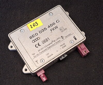 8E0035456C Original Audi A4 A6 A8 Telefonverstärker Telefon Verstärker Antenne