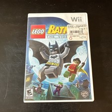 LEGO Batman: The Videogame Nintendo Wii w/ Case & Manual, Tested