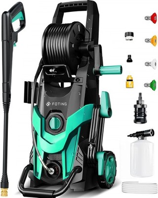 2026 New Electric Pressure Power Washer 4500PSI with 4 Quick Connect Nozzles