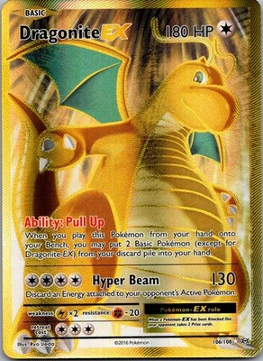 XY - Evolutions #106/108 Dragonite EX (Full Art)