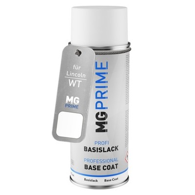 Autolack Spraydose für Lincoln WT ZGFAWHA Performance White Basislack Sprühdose