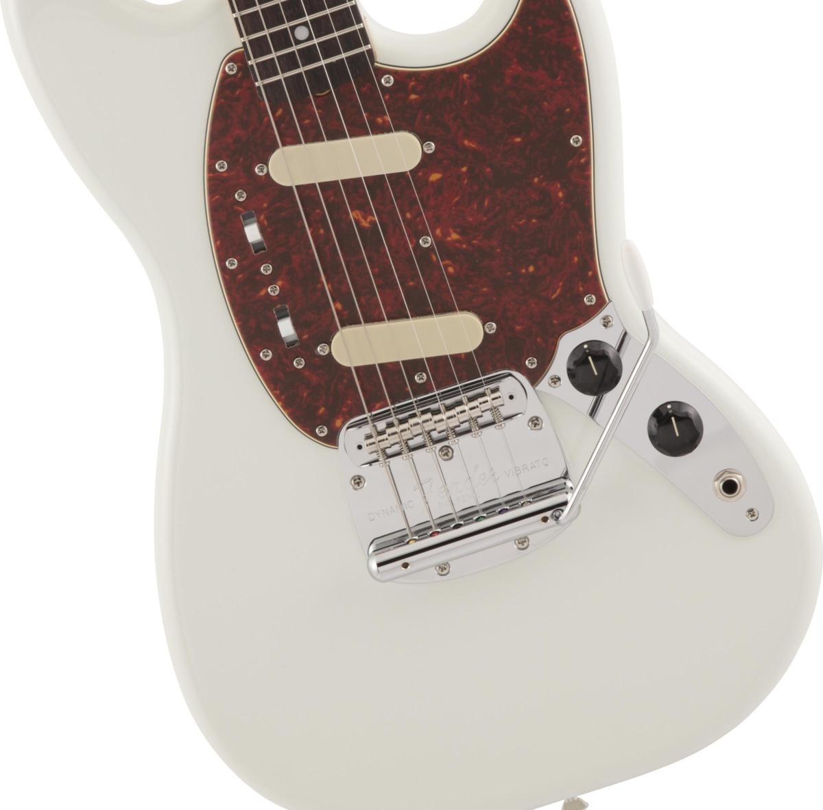 5/30まで　Fender Mustang ホワイト Fender Made in Japan Traditional 60s Mustang Olympic White
