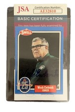 1988 Swell Football Greats Hall of Fame - Weeb Ewbank #39 (RC)