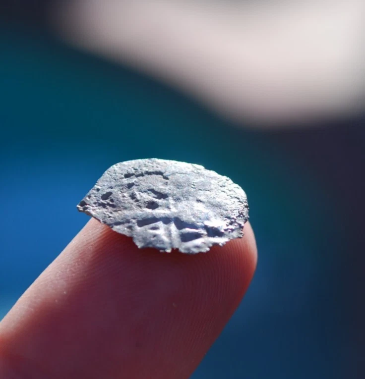 1715 Plate Fleet Silver 1 Reale Shipwreck Coin Cob Wave - Mel Fisher Treasure - Image 3 of 4