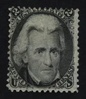 CKStamps: US Stamps Collection Scott#73 2c Jackson Mint HR OG