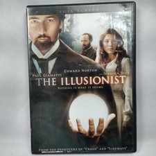 The Illusionist DVD 2006 Full Screen Edition Paul Giamatti Edward Norton