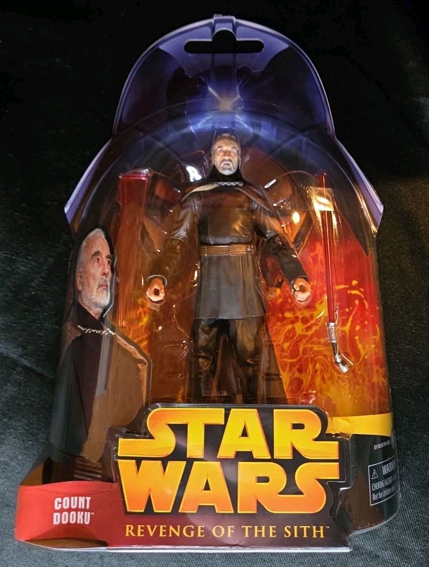 Star Wars Black Series Count Dooku 6” Figure ROTS 20th Anniversary Hasbro New 