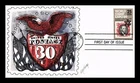 DR JIM STAMPS US COVER WORLD STAMP EXPO 89 FDC GEERLINGS HAND PAINTED CACHET