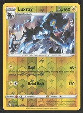 Luxray 62/192 Reverse holo Pokemon Lightly Played