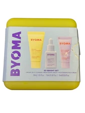 BYOMA So Bright Set Cleanser Serum Cream 3pc Skincare Gift Set (Imperfect Box)