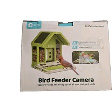 Birdfy Smart Metal Bird Feeder &Camera AI Identify Lifetime Free NI-8171