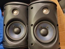 Polk Audio Atrium45 Indoor Outdoor Speakers PAIR BLACK