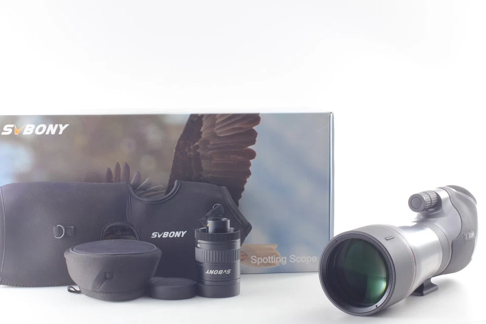 [MINT in Box] SVBONY SV46P Fieldscope 20-60x 80mm ED Lens Spotting Scope  JAPAN - Image 2 of 4