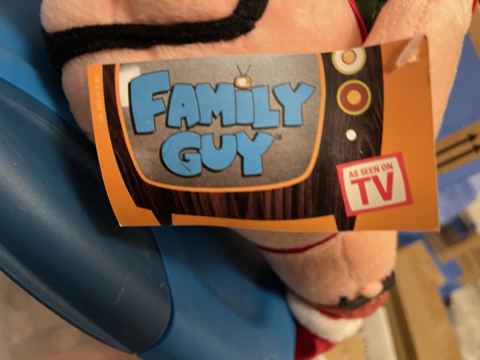 Family Guy Plush Peter Griffin Santa Christmas Holiday 2005 Spencer’s Exclusive - Image 3 of 4