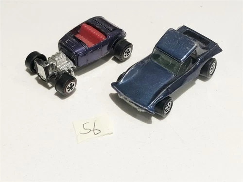 HOT WHEELS RED LINE ERA JOHNNY LIGHTNING VEHICLE COLLECTION LOT #56
