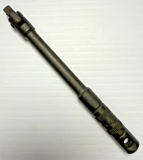 Vintage Walden Tools 3117 Black Oxide Flex Head Breaker Bar Extension 1/4" Drive