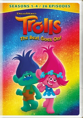 Trolls The Beat Goes On! - Seasons 1 - 4 (2019) DVD  NEW