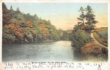 Bridge Of Allan On The Allan Water Scotland Postcard