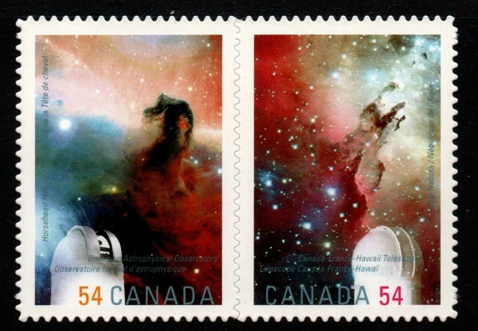 CANADA SG2608/9 2009 INTERNATIONAL YEAR OF ASTRONOMY MNH - Image 1 of 1