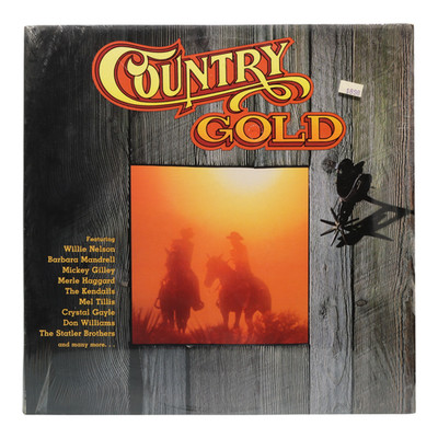 Country Gold LP VG+ 1981 CSP Compilation Willie Nelson Haggard