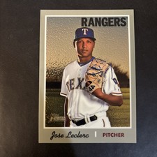 2019 Topps Heritage - Jose Leclerc #THC-290 Chrome /999 (RC)