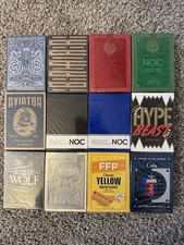12 New Deck playing Cards (Fontaine, Anyone,art of play, Riffle Shuffle, Gemini)