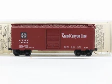 N Kadee Micro-Trains MTL 20060 ATSF "Grand Canyon / Map" 40' Box Car #144432