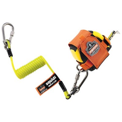 Ergodyne Spiralkabel-Sicherungsriemen - 2,27 kg (5lb) Squids 3130, S, lemon