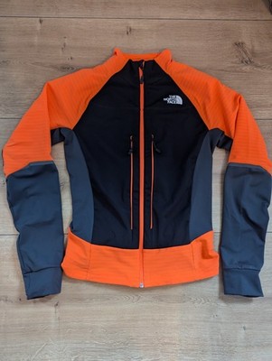 The North Face Softshelljacke Schwarz/Orange Gr. S Herren