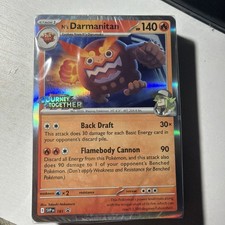SEALED Pokemon TCG N's Darmanitan Journey Together Prerelease 40-Card Deck