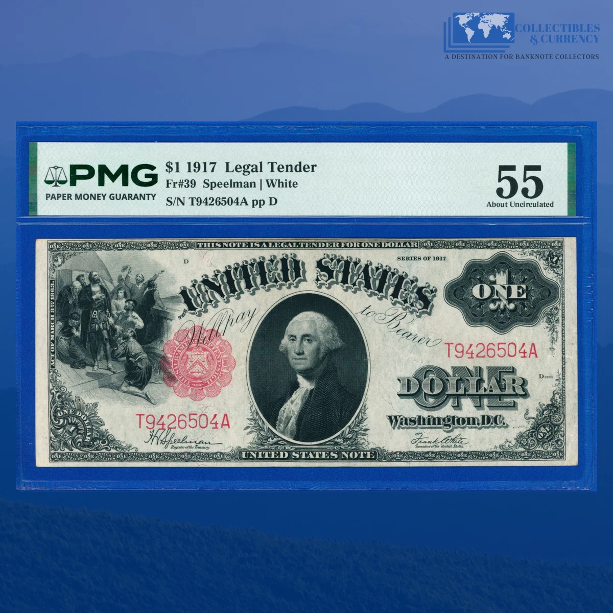 $1 Grade 55 United States Large Size Notes for sale | eBay