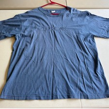 Vintage Cherokee T Shirt Mens Large Blue Embroidered Logo Made in USA Cotton 90s