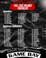 Random Team in Game Day Legends Full Size Helmet Mystery Box - SpeedFlexes Too!