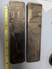 Two 8 Ampco Wedges Brass Non Sparking w10 AL ...