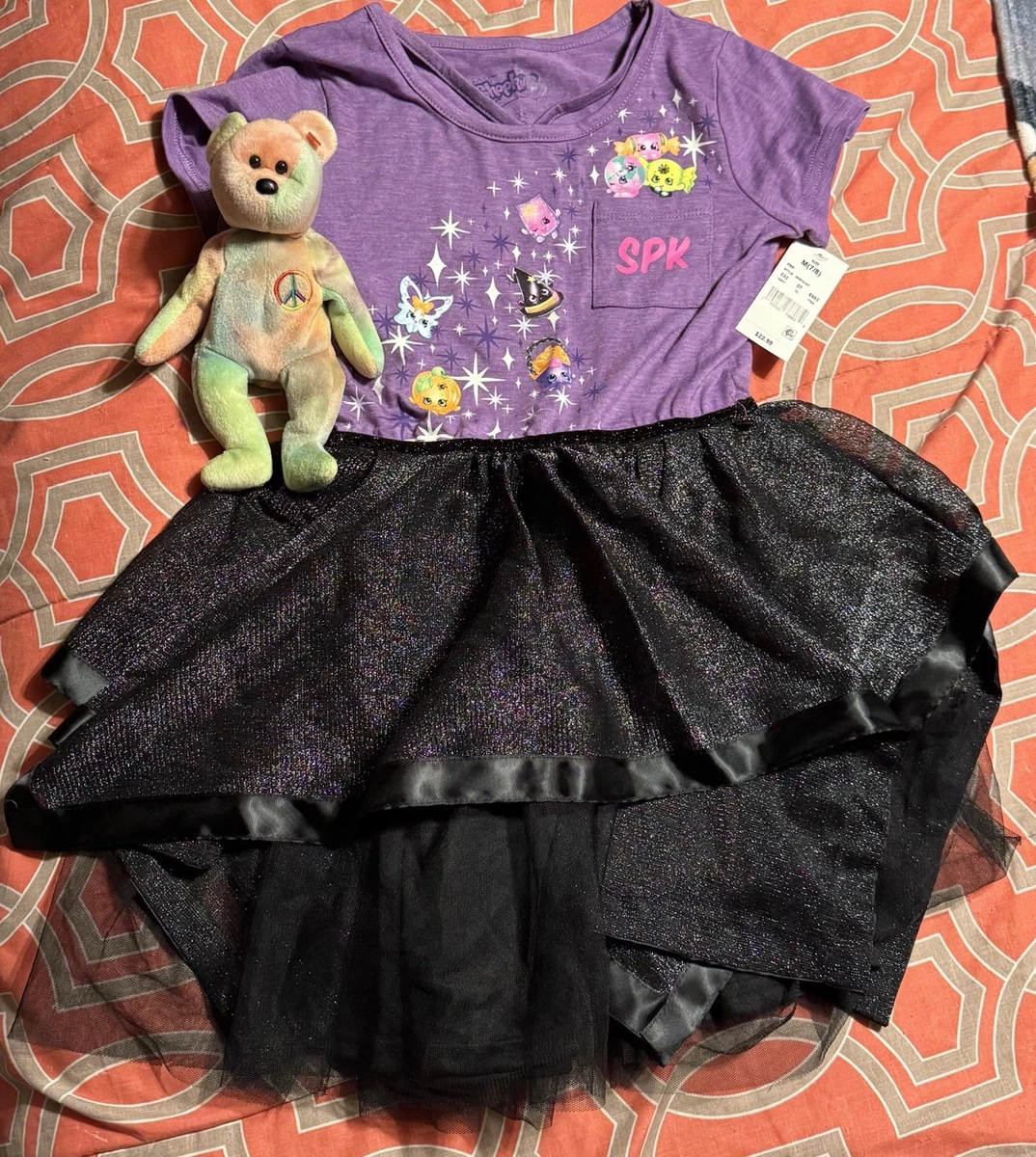 purple shopkins dress Shopkins Girls Purple Dress Size XS (4-5) Really Cute