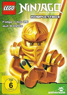 Lego Ninjago Komplettbox, Folge 1-26 [4 DVDs]